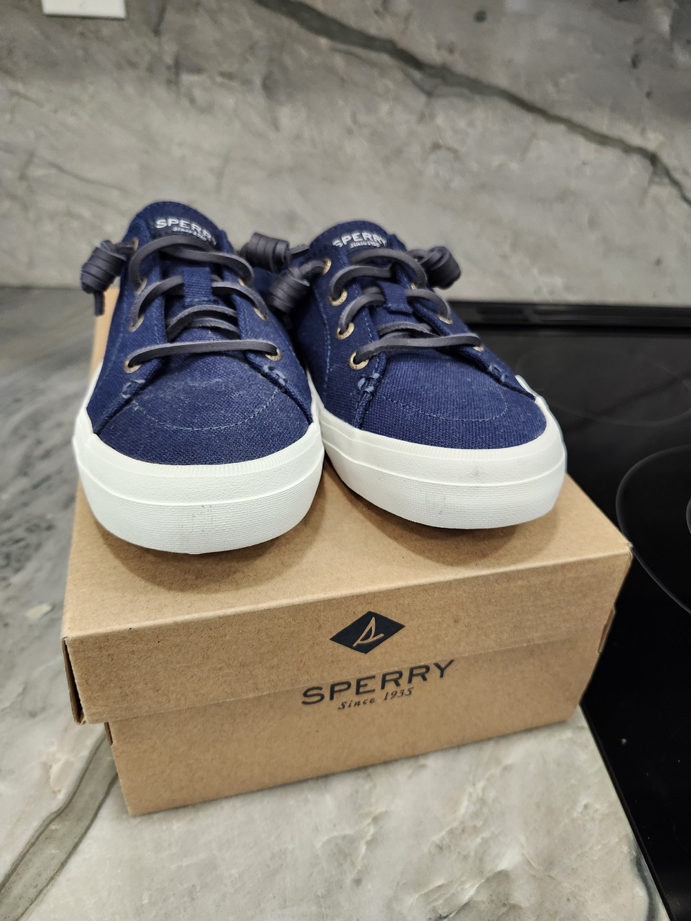 Sperry Crest Vibe Mule 7M - NAVY